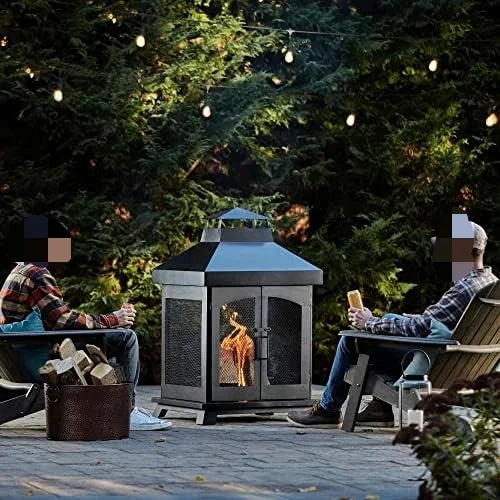 , Wood Burning Outdoor Fire House