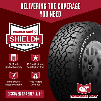 General Grabber A/T X All Terrain 255/70R17 112S Light Truck Tire