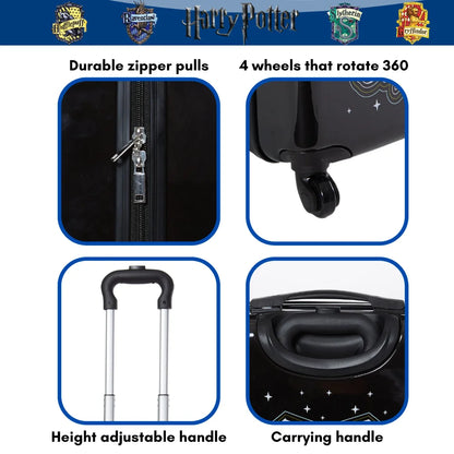 Harry Potter Hogwarts Boys Carry on Suitcase with Wheels 20 inch
