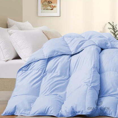 Bedding Comforter Cal King Size, Duvet Insert, Quilted Comforter with Corner Tabs, All Season Lightweight Quilt, Down Alternative Hotel Comforter Cal King Size 96X102 Baby Pink
