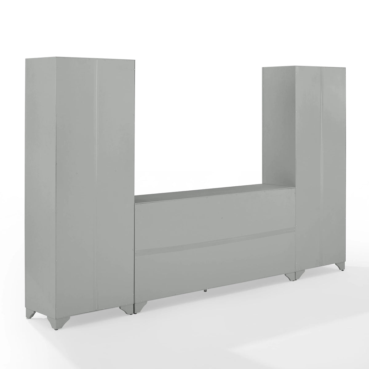 Crosley Tara 3 Piece Sideboard And Pantry Set