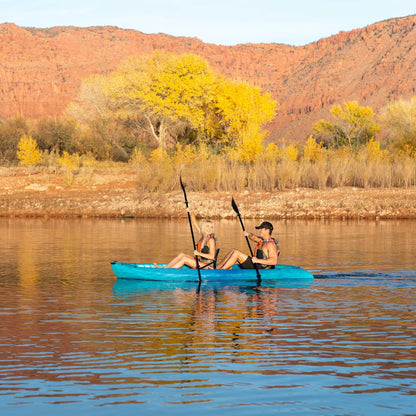 Lifetime Envoy 10.5 Ft. Sit-on-Top Tandem Kayak, Sky Fusion (91192)