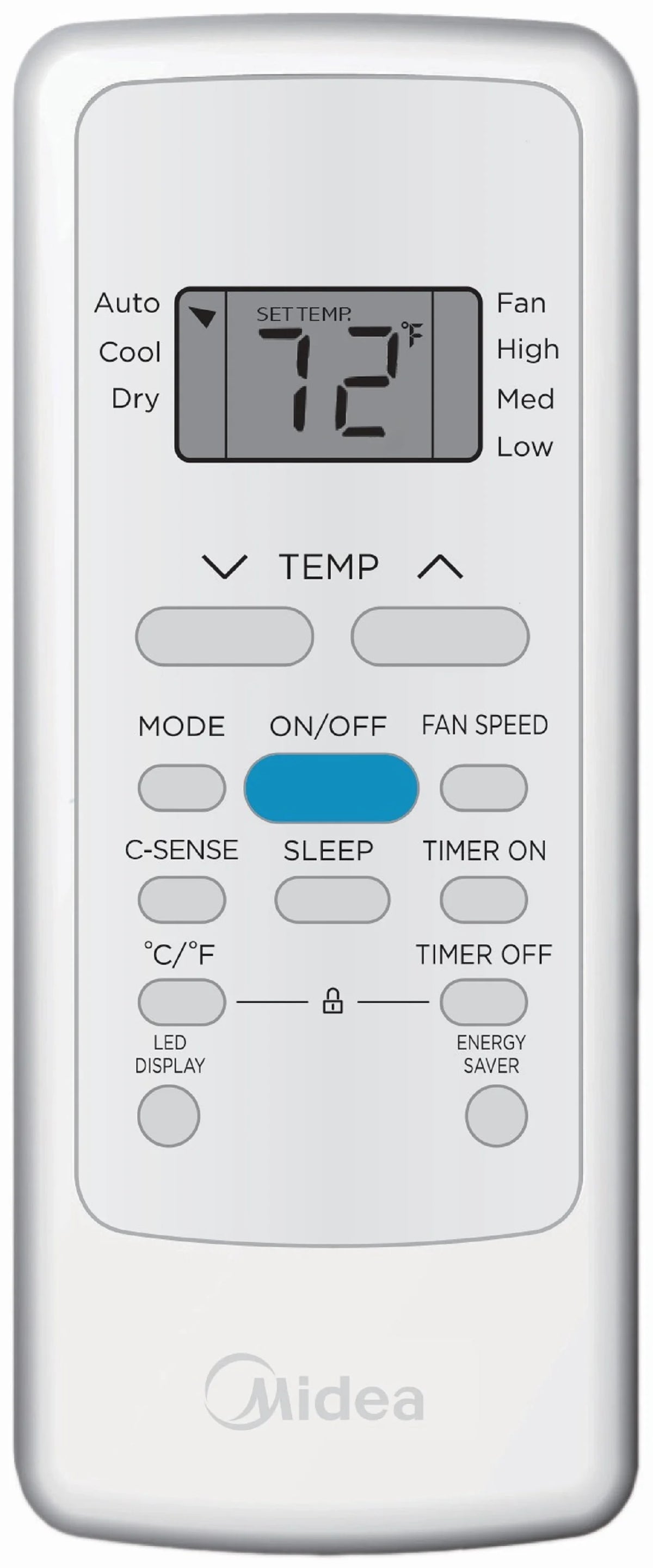Midea 5,000 BTU Window Air Conditioner, 150 Sq. Ft., White, New