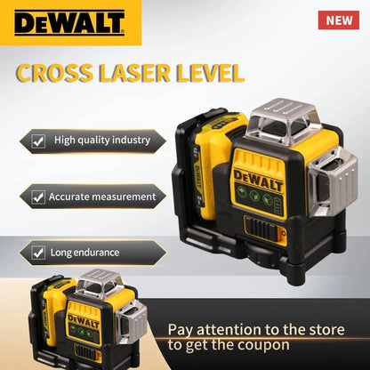 DeWalt? DW089LG 12V Max Laser Level, 3-Way 360 Green Degrees Professional Architectural Laser, Rotary and Linear Laser Levels???for Laser for Home Renovation Layout or Architectural Design