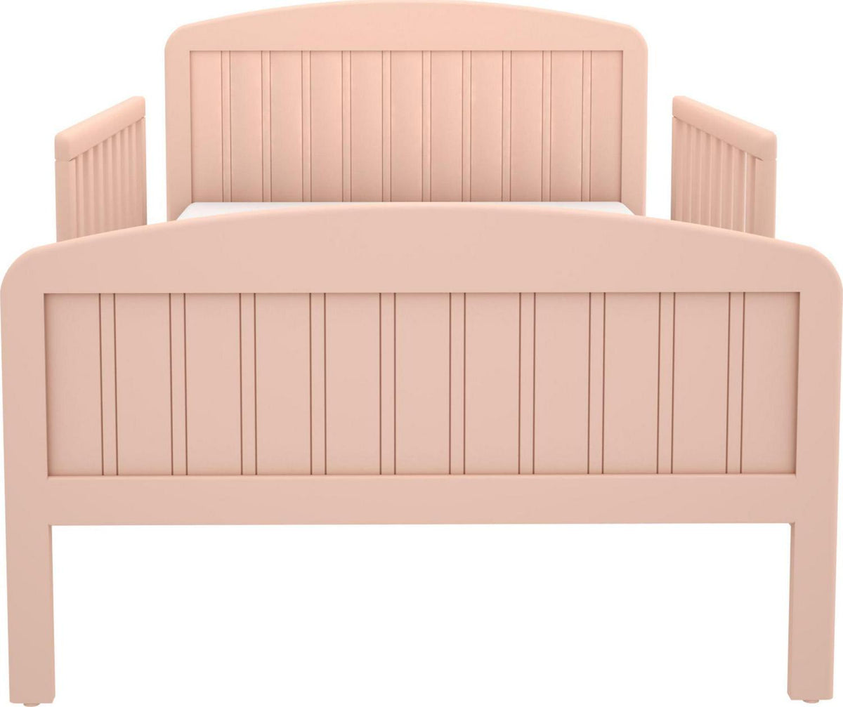 BK Furniture Harrisburg XL Wooden Toddler Bed in Clay