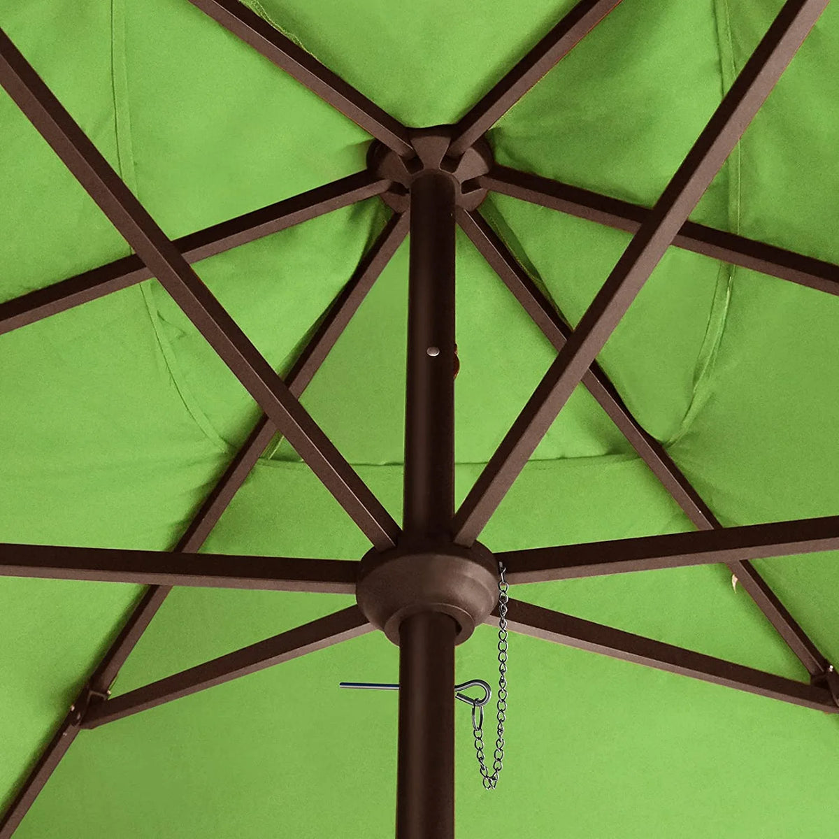 EliteShade Sunumbrella 6x6Ft Square Market Umbrella with Ventilation