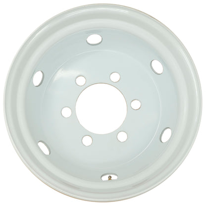 19.5" Set of 4 19.5x6 White Steel Wheels For ISUZU NPR NPR-HD NQR NRR 1995-2025 OEM Design Replacement Rim 8980939730
