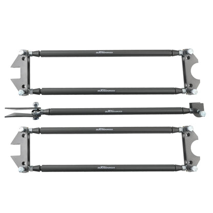 Maxpeedingrods Rear Weld-On Parallel 4 Link Suspension Kit 24" Bars Rod Rat Truck Classic