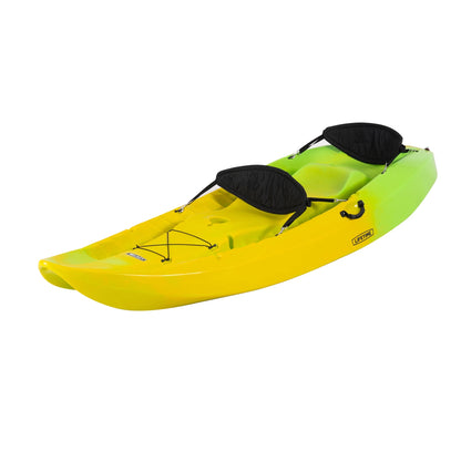 Lifetime Manta 10 ft Tandem Kayak, Yellow, Lime (91071)