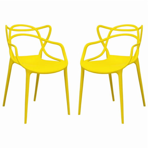 Loop Chair 2-pack, Yellow
