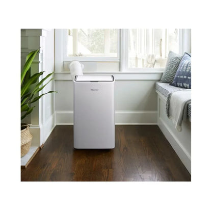 Restored Hisense 12000-BTU DOE 115-Volt Vented Wi-Fi 550 sq ft. Portable AC AP1222CW1W (Refurbished)