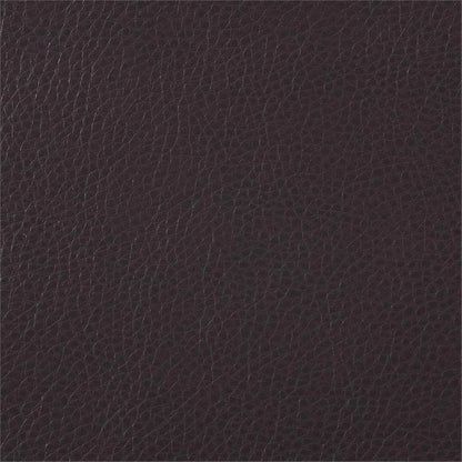Pemberly Row 19" Contemporary Faux Leather Upholstered Sofa in Black