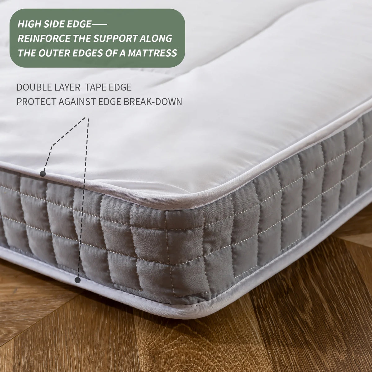 Futon Mattress, Padded Japanese Floor Mattress Quilted Bed Mattress Topper, Extra Thick Folding Sleeping Pad, Dark Grey, Twin