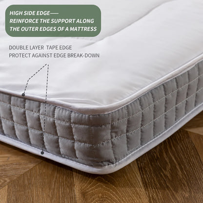Futon Mattress, Padded Japanese Floor Mattress Quilted Bed Mattress Topper, Extra Thick Folding Sleeping Pad, Dark Grey, Twin