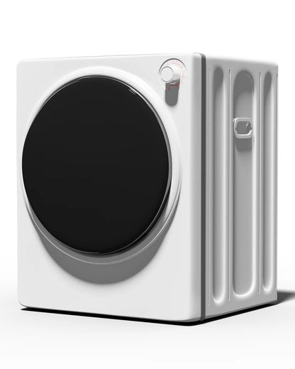TABU Washer and Dryer Set, 17.6LBS Full Automatic Washing Machine & 8.8LBS Portable Dryer (Gray&White)