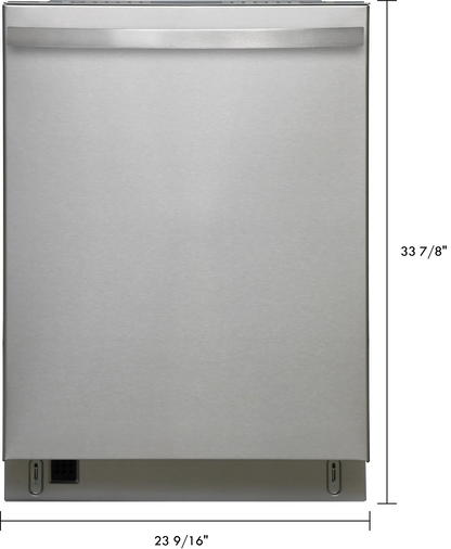 Kenmore 24�� Built-In-Dishwasher w/ 3rd Rack & Turbo Dry with Handle-SS