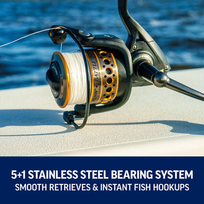 PENN Battle® II Spinning Reel, 5000 Size Fishing Reel