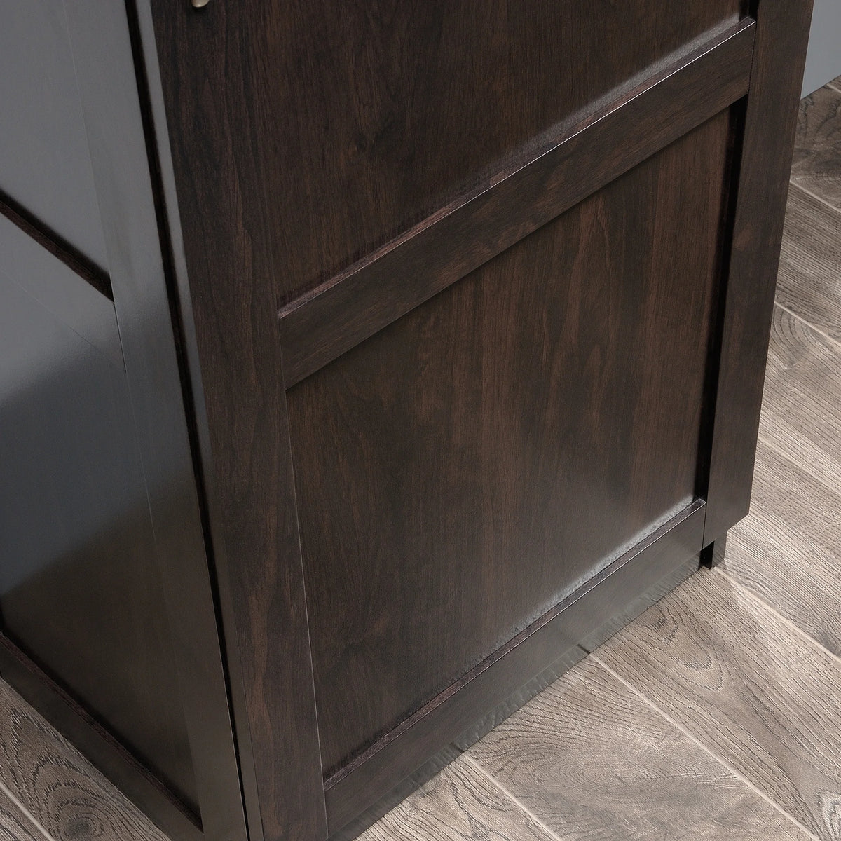 Sauder Select Storage Pantry, Highland Oak Finish