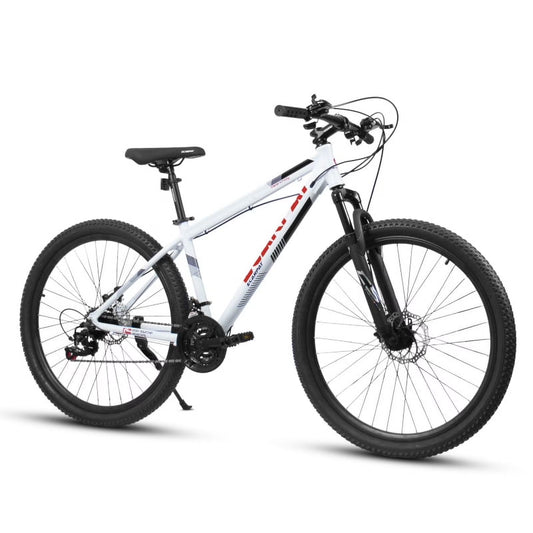 27 Inch Mountain Bike 21 Speed, Suspension Fork, Aluminum Frame Disc Brake, Mountain biking for both men and women.