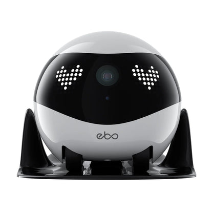 Enabot EBO Air 2 Whole-Home Mobile Robot, with 2K Ultra HD Camera and Remote Monitoring and Control (Dove White) EB1304312