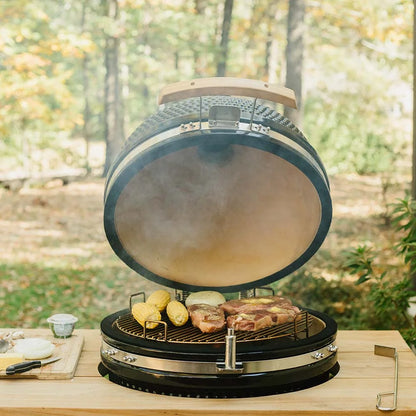 Ash & Ember 18" Kamado Grill Kit, 265 Sq In Cooking Space