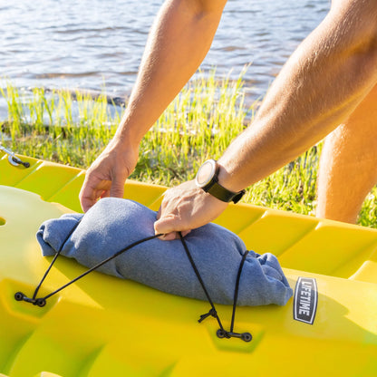 Lifetime Manta 10 ft Tandem Kayak, Yellow, Lime (91071)