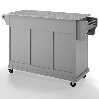 Crosley Full Size Kitchen Cart-Color:Grey