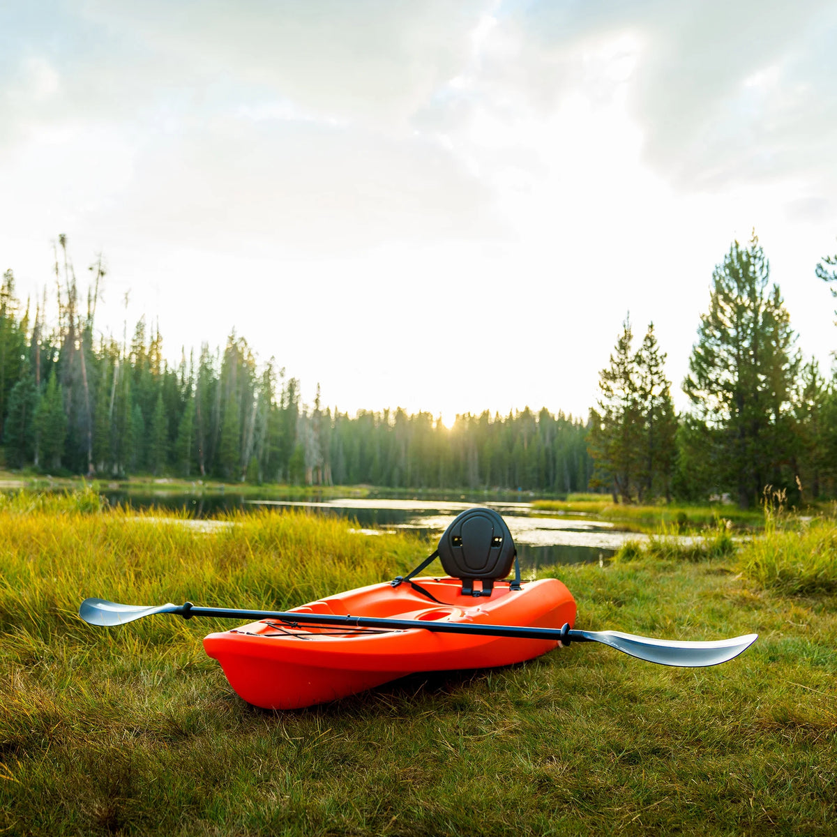 Lifetime Hydros 101 inch Sit-on-Top Kayak, Orange (90595)