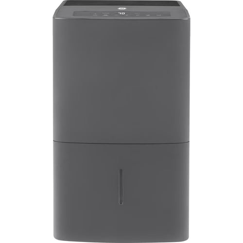 GE 50 pt. Dehumidifier for Wet Rooms up to 1500 sq. ft. with Built-in Pump in Grey, ENERGY STAR