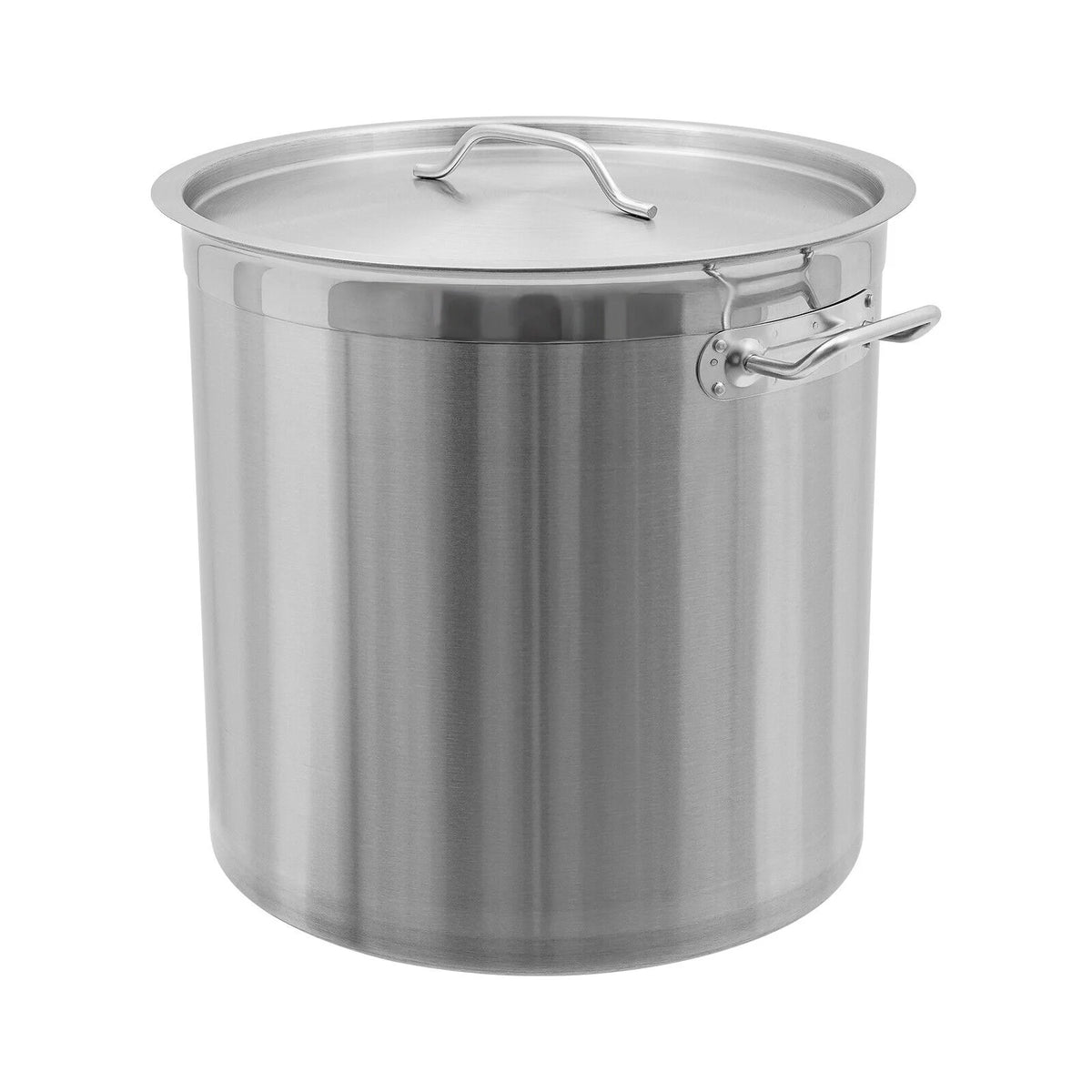 33/52 Quart Stock Pot Stainless Steel Large Kitchen Soup Big Cooking Restaurant for Hotels, Restaurants, Homes