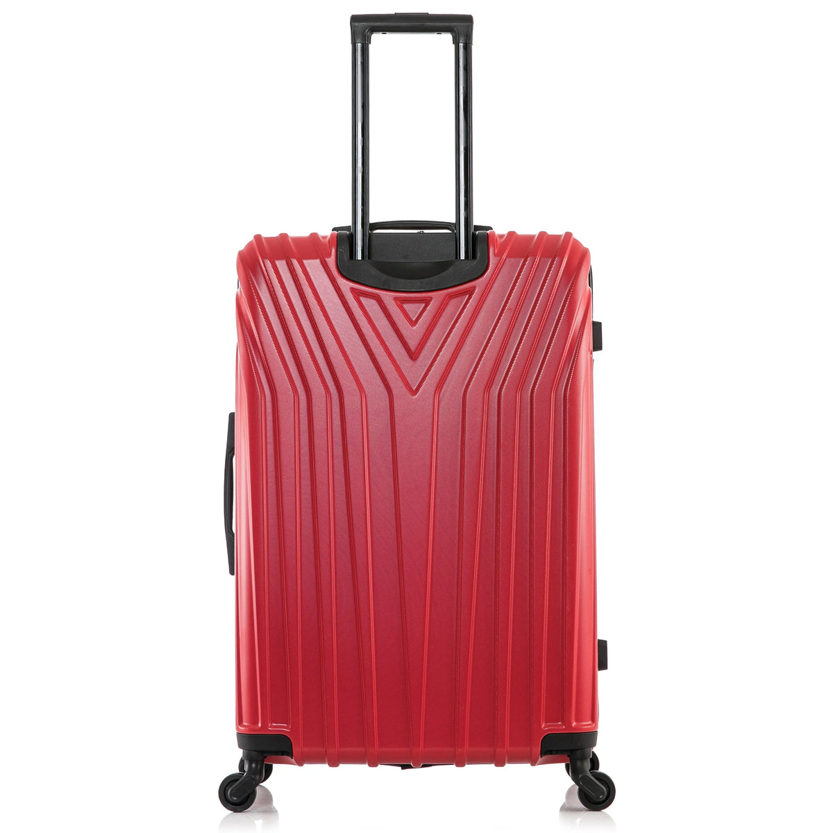 InUSA Vasty 28" Hardside Lightweight Luggage with Spinner Wheels, Handle, and Trolley, Gray