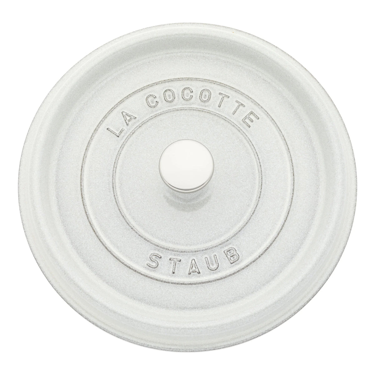 Staub Cast Iron 7-qt Round Cocotte - Grenadine