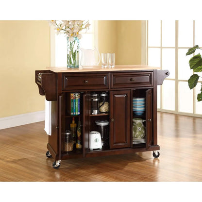 Crosley Full Size Kitchen Cart-Color:Grey