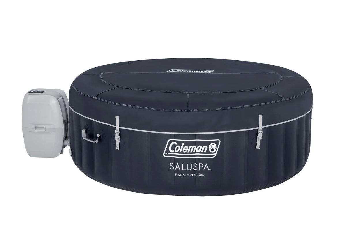 Coleman SaluSpa Palm Springs AirJet Inflatable Circle Hot Tub Spa 4-6 Person with Pump #P08411
