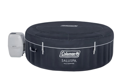 Coleman SaluSpa Palm Springs AirJet Inflatable Circle Hot Tub Spa 4-6 Person with Pump #P08411