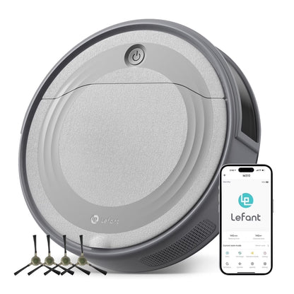 Lefant Robot Vacuum Cleaner with 4500Pa Suction, APP/Remote/Voice Control,Ideal for Pet hair, M310