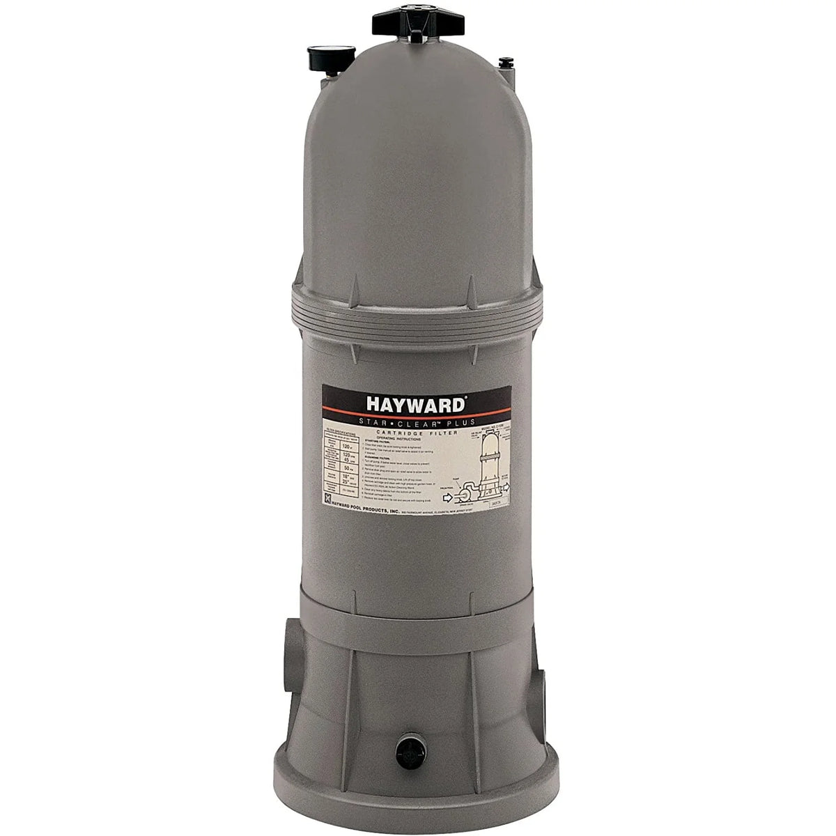 Hayward W3C12002 StarClear Plus 120 Sq Ft Outdoor Inground Cartridge Pool Filter