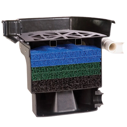 Atlantic Water Gardens BF1900 Pond Filter & Waterfall Spillway, 19-inch, Black
