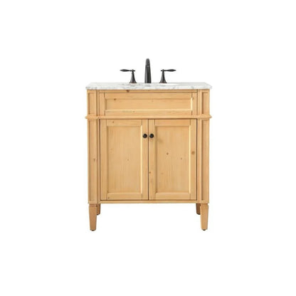 Elegant Kitchen and Bath 30 inch Single bathroom vanity in Grey