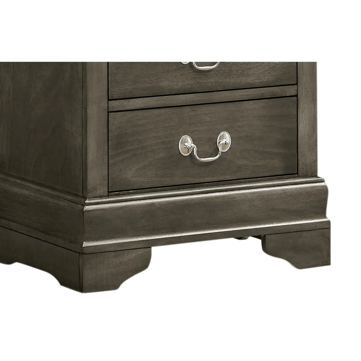 Glory Furniture Louis Phillipe 7 Drawer Lingerie Chest in Cherry