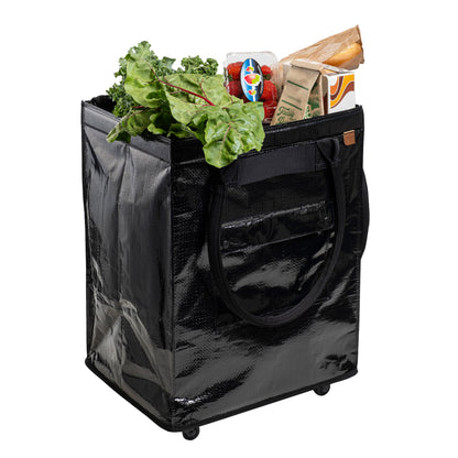 CleverMade Foldable Tote Bag on Wheels