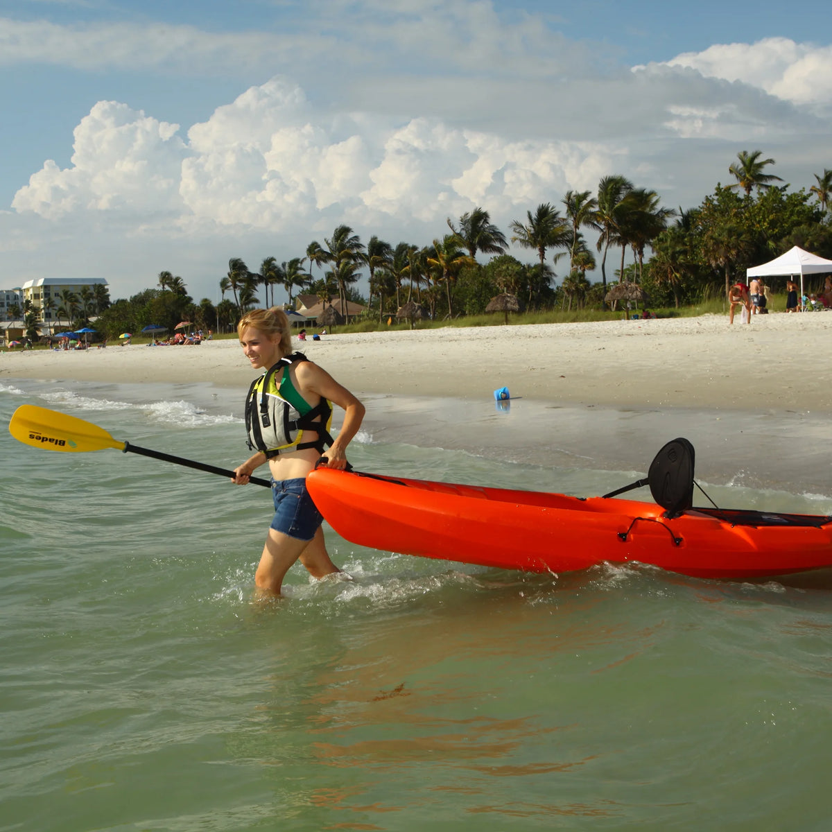 Lifetime Spitfire 8 ft Sit-On-Top Kayak, Lime Green (90245)
