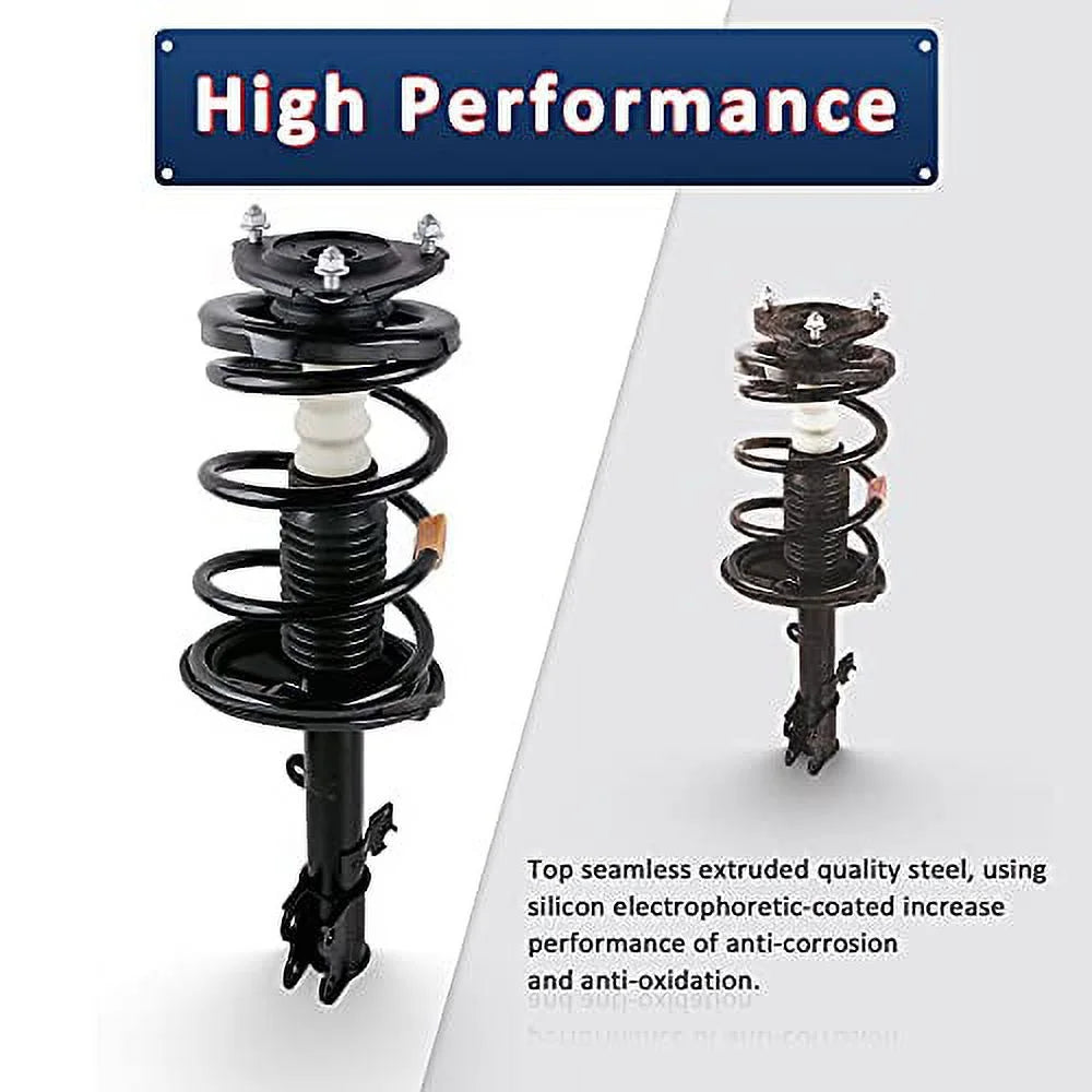 MOSTPLUS 171577L 171577R Front Pair Complete Strut Assemblies Compatible for Jeep Liberty 2002-2012/Dodge Nitro 2007-2011(Set of 2)