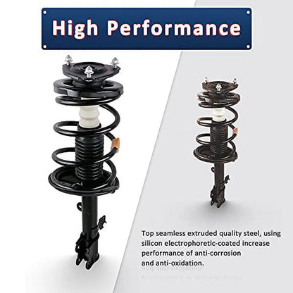 MOSTPLUS 171577L 171577R Front Pair Complete Strut Assemblies Compatible for Jeep Liberty 2002-2012/Dodge Nitro 2007-2011(Set of 2)