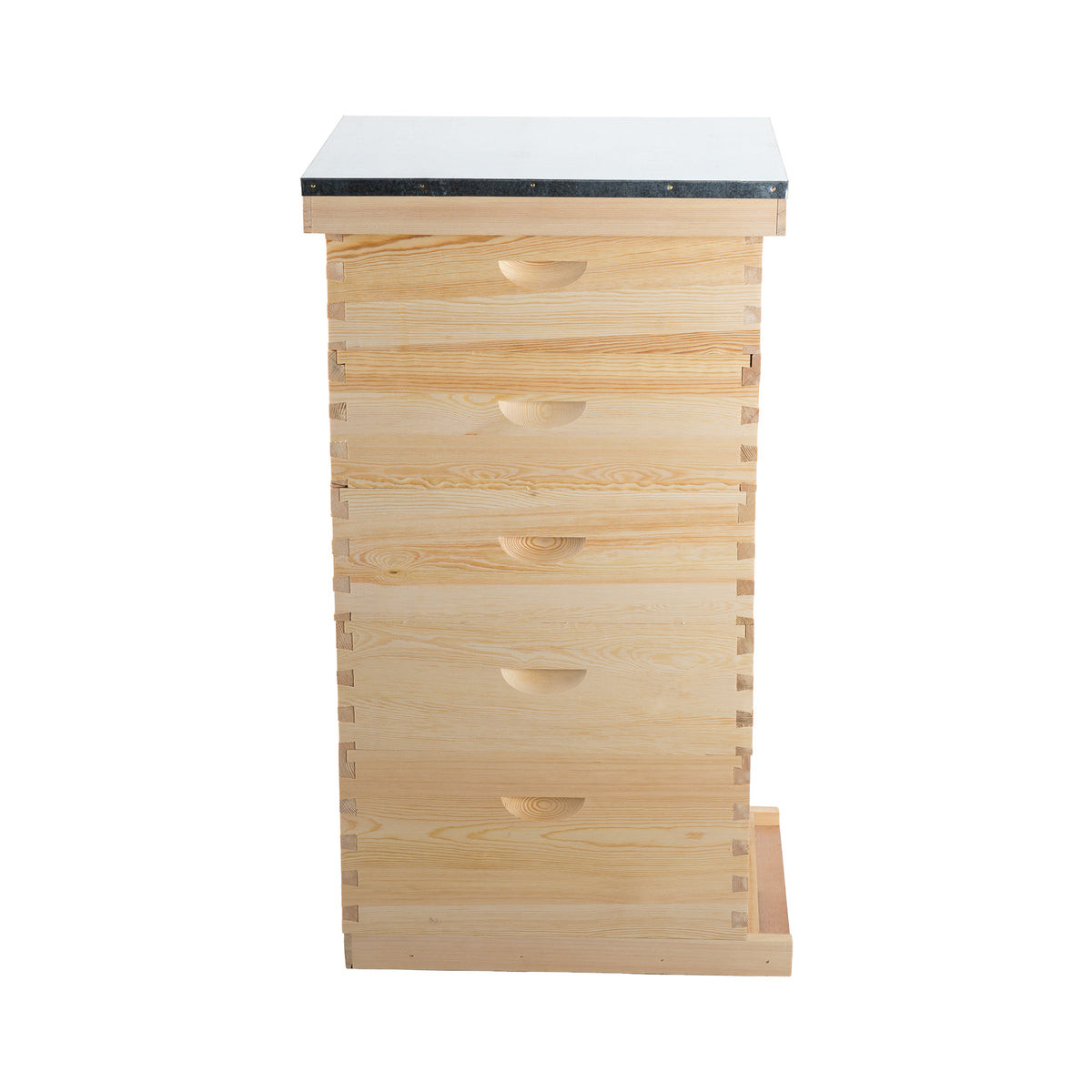 Preenex Langstroth Beehive Kit with Metal Roof, Wooden, Multi-color