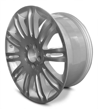 Wheel Rim for 2007-2009 Mercedes E-Class 18 in Silver Aluminum Rim Direct Fit