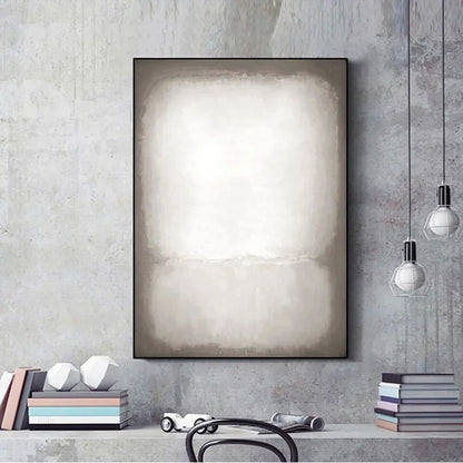 Brown Abstract Painting Wabi Sabi Wall Art Minimalist Painting Neutral Abstract Art Lare Earth Tone Modern Painting Home Decor