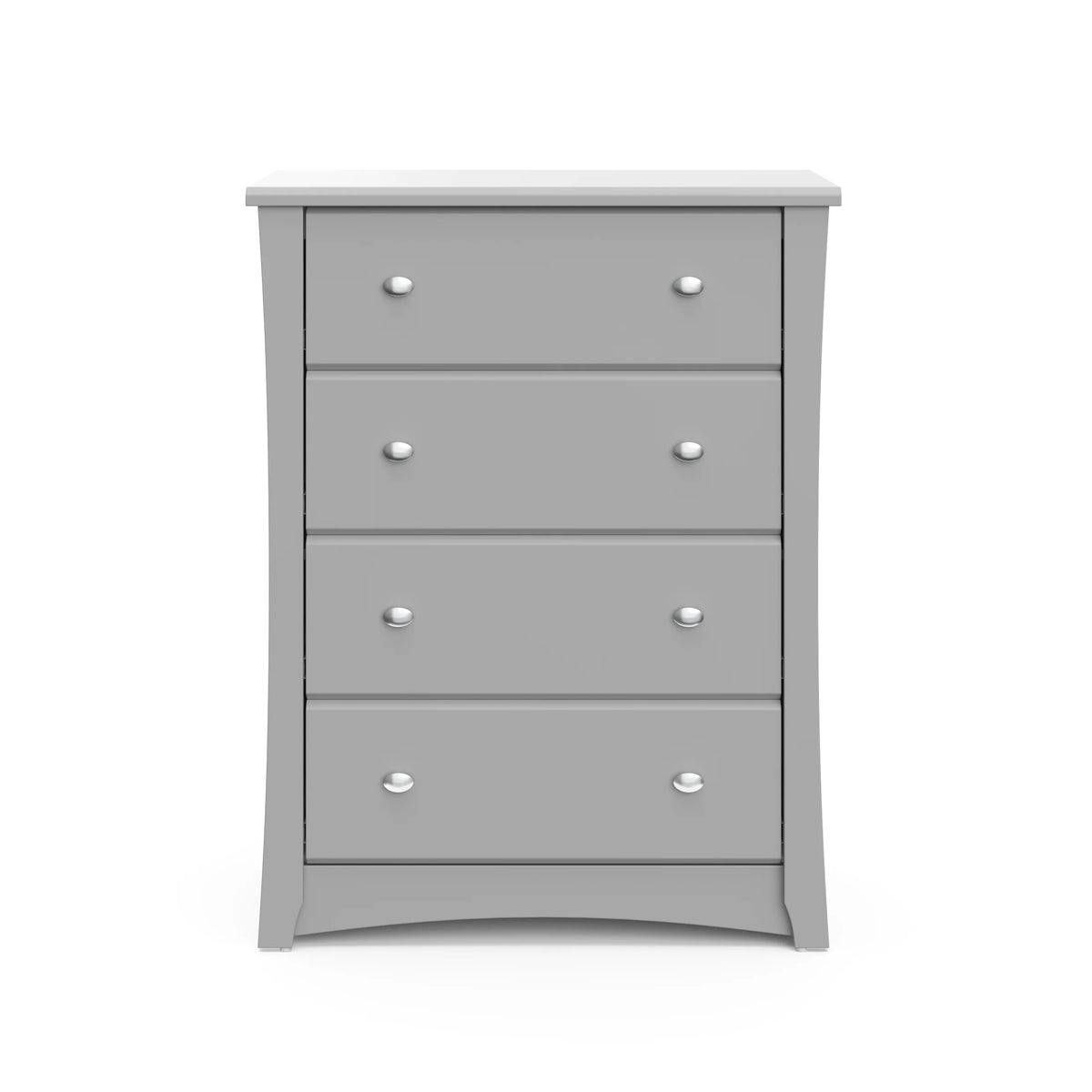 Storkcraft Crescent 4 Drawer Childrens Nursery Dresser, Espresso