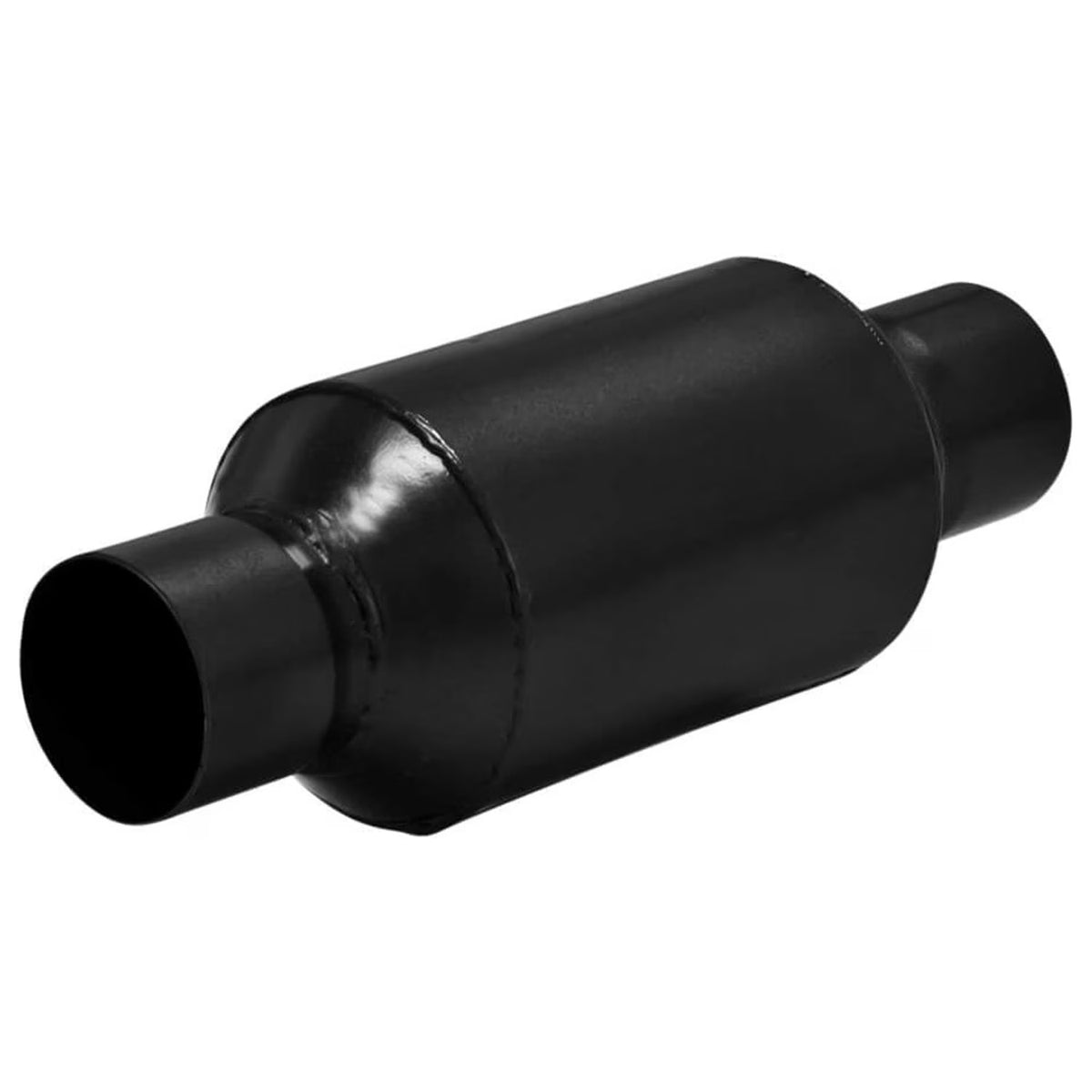 Flowmaster 815425S Outlaw Race Muffler Short 409S - 2.50 in. Center In Center Out - Aggressive