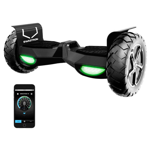 SWAGTRON Swagboard Outlaw Off-Road T6 - Handles Over 420 LBS. Up to 12 MPH. 10″ Rugged Tires